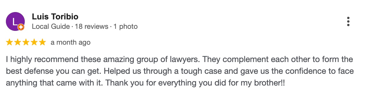 Austin criminal defense law firm review