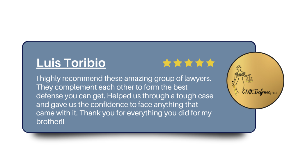 Sex Crimes Case Client Review